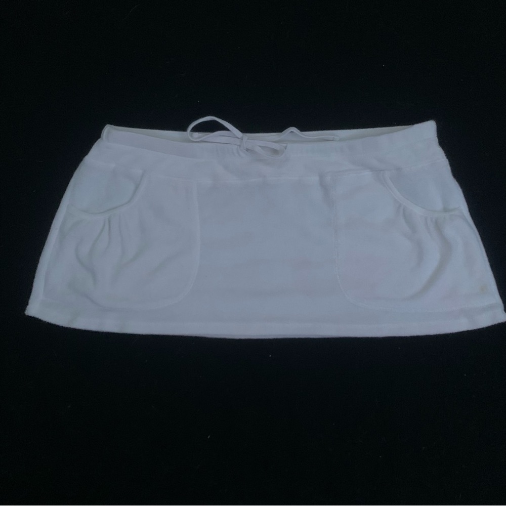 y2k victoria secret terrycloth mini skirt 🎀